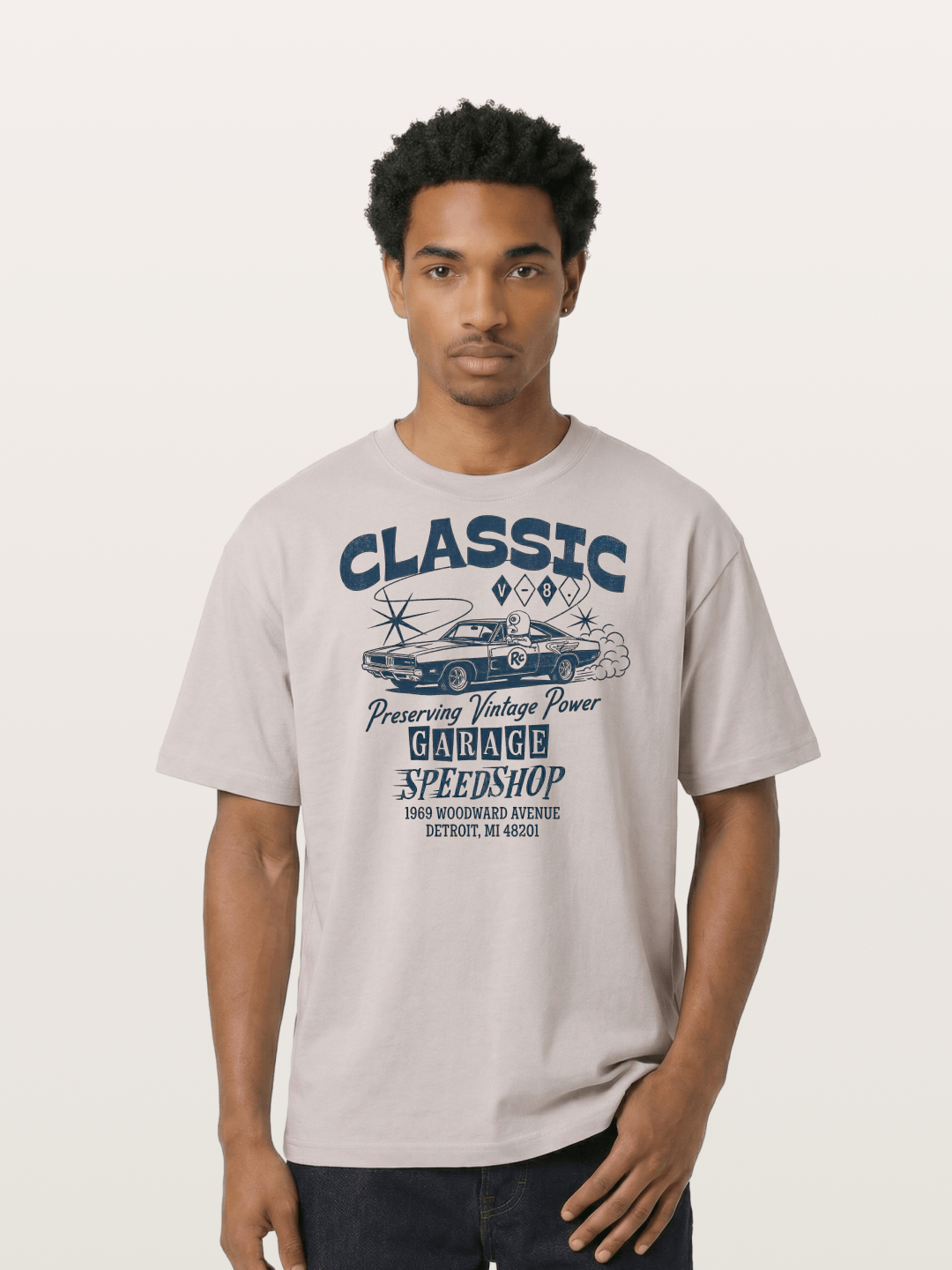 Vintage Speedshop Cotton T-shirt