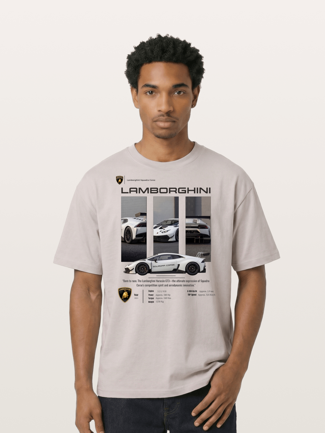 Lamborghini Spec Cotton T-shirt
