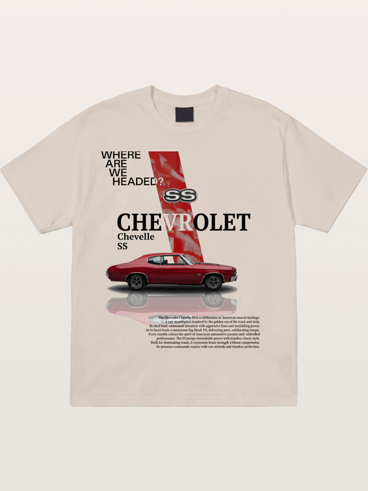 Red SS Coupe Cotton T-shirt