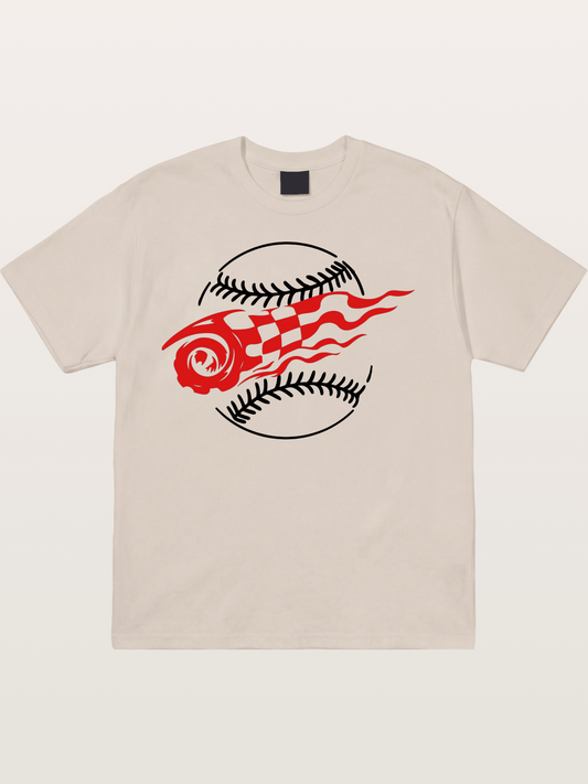 Blaze Wheel Cotton T-shirt