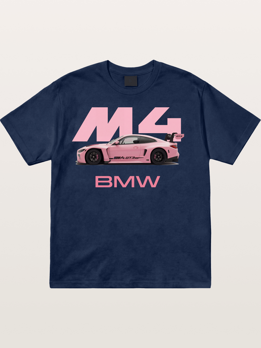 M4 Pink Cotton T-shirt