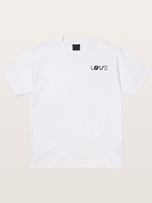 BMW Engine Parts Diagram Cotton T-shirt.