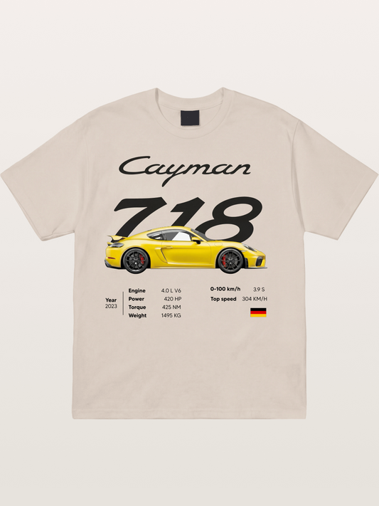 718 Porsche Vibe Cotton T-shirt