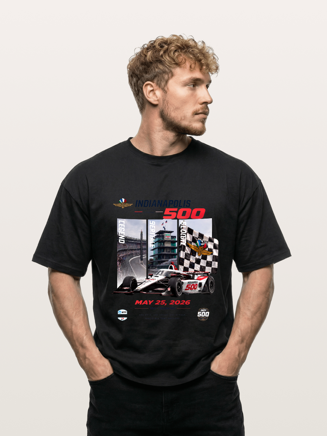 106th Indy 500 Race Day Art Gildan T-shirt