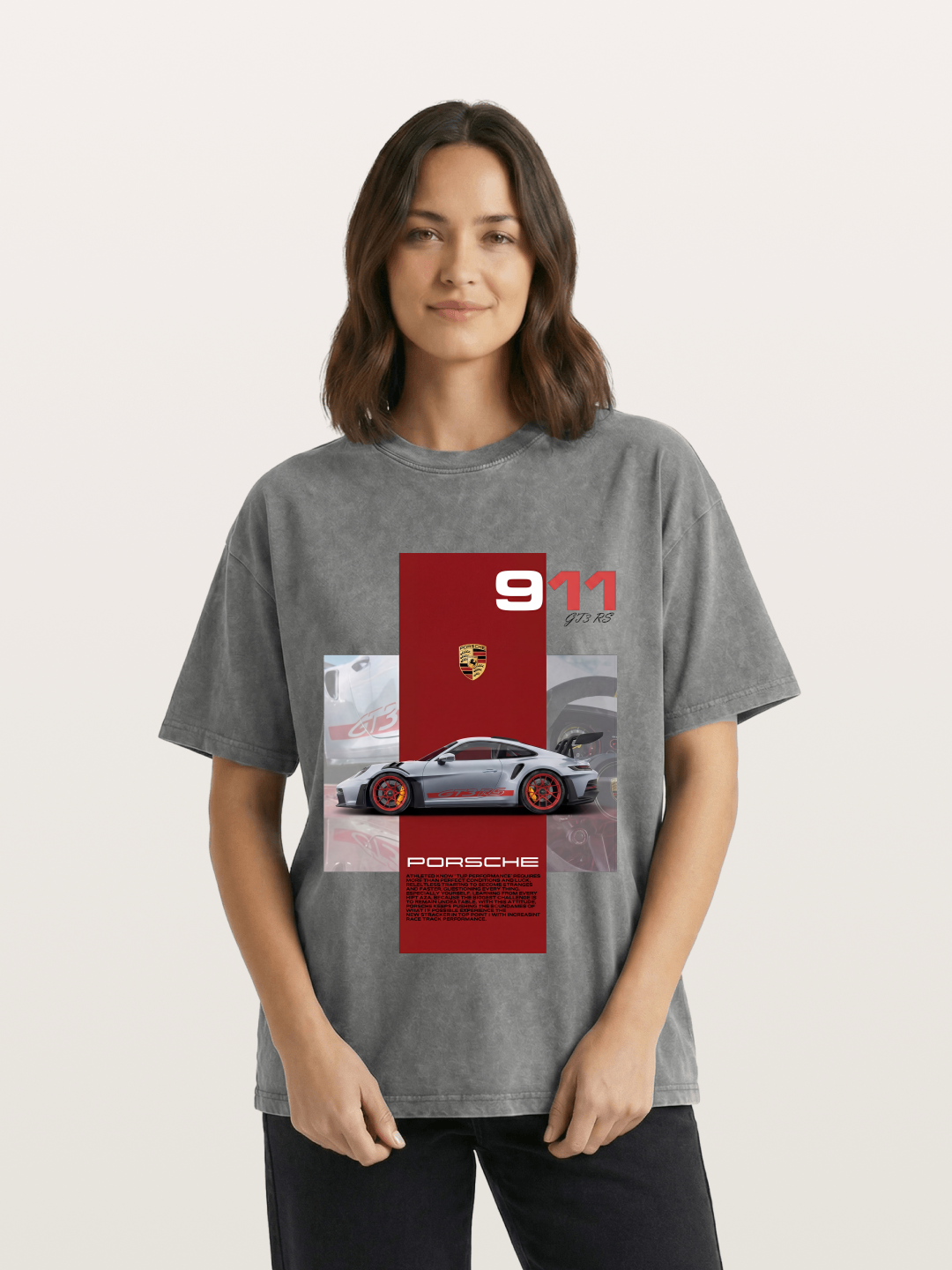 Porsche 911 Washed T-shirt