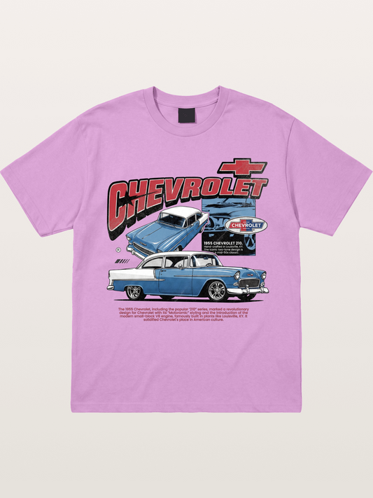 1955 Chevy 210 Custom Art Print Gildan T-shirt