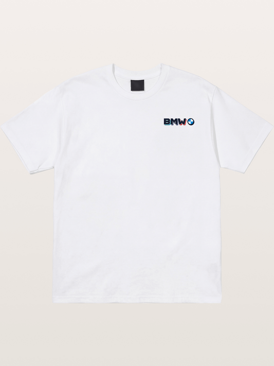 BMW Modern Typography Logo Cotton T-shirt