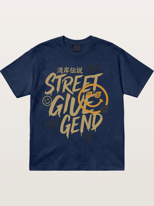 Street Glue Cotton T-shirt