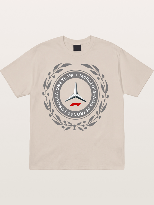 Silver Arrows One Team Logo Cotton T-shirt