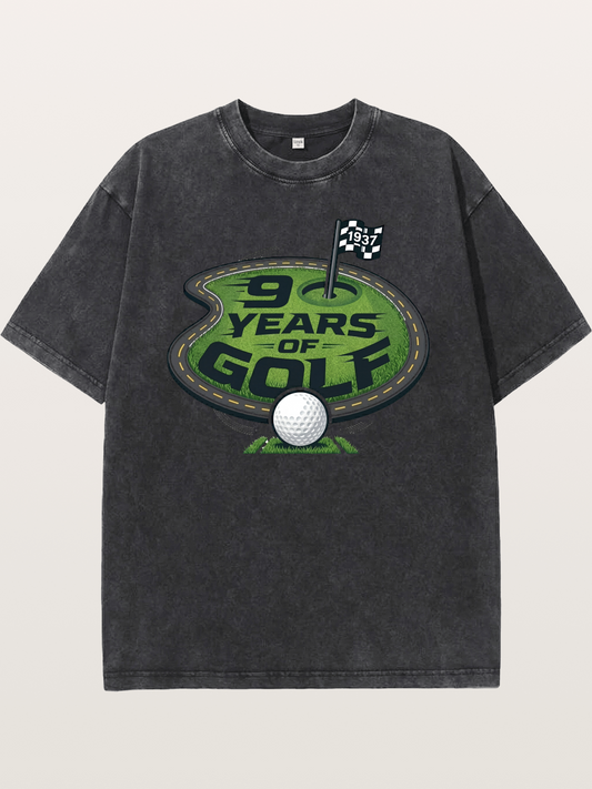 90 Years Golf Washed T-shirt
