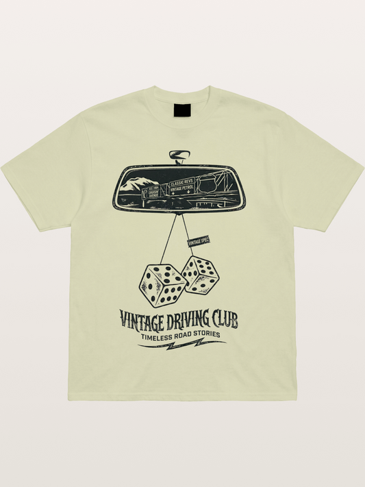 Vintage Drive Club Cotton T-shirt