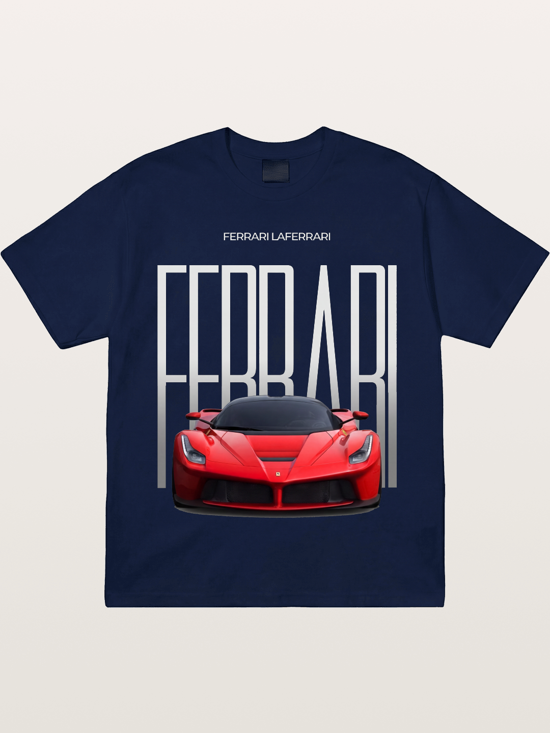 Red Ferrari LaFerrari Hypercar Gildan T-shirt