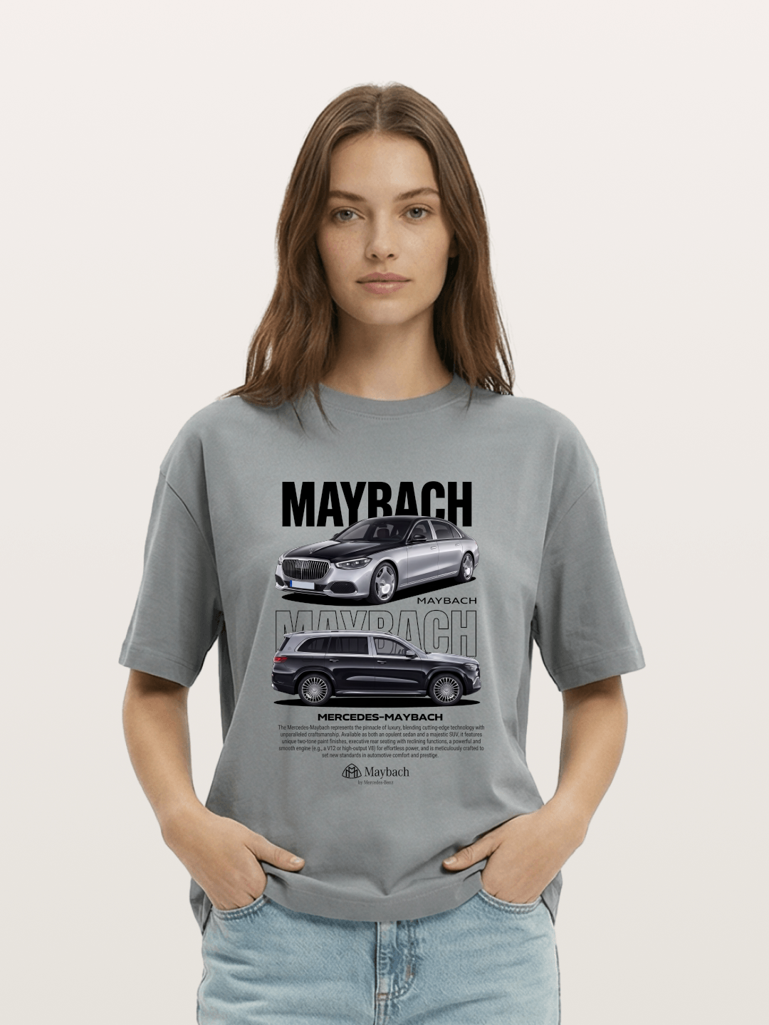 Mercedes Maybach Auto Design Gildan T-shirt