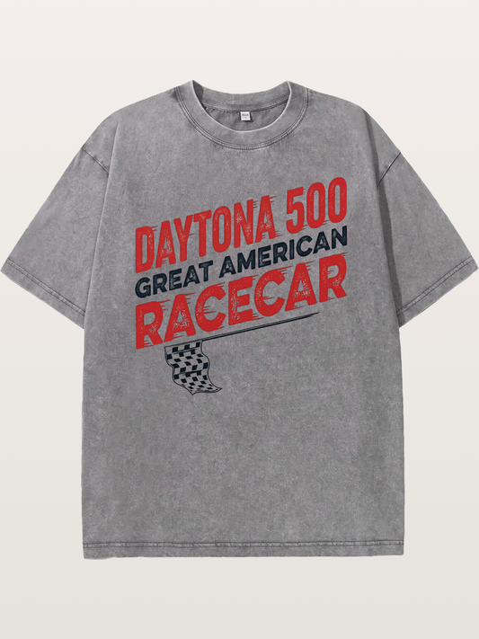Daytona Race Washed T-shirt