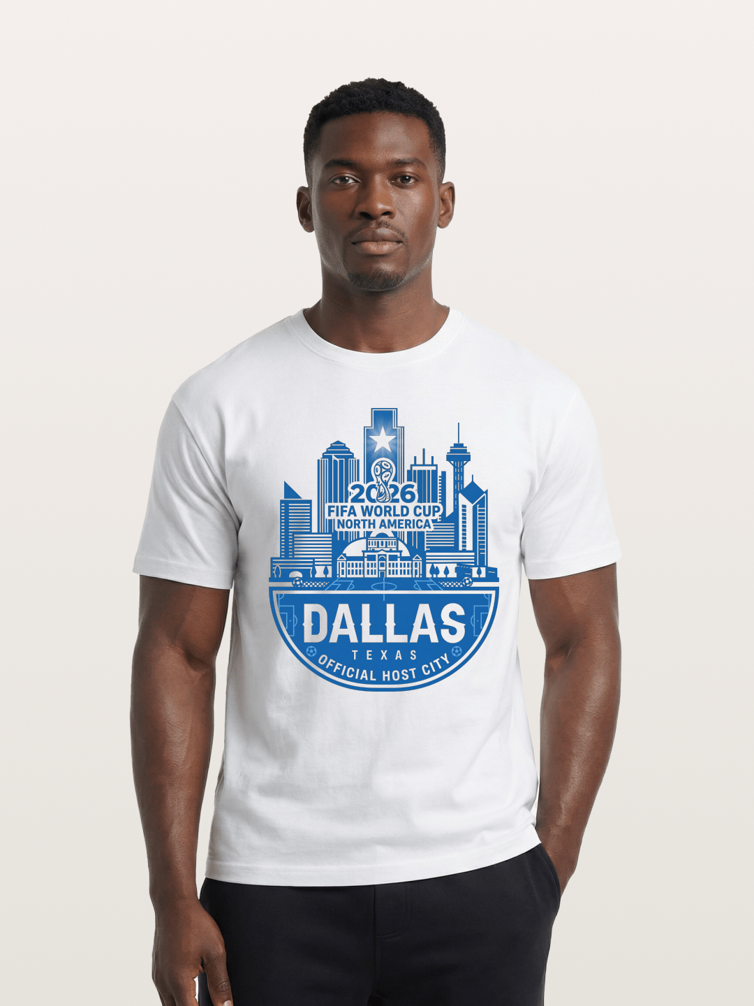 Dallas 2026 FIFA World Cup Cotton T-shirt