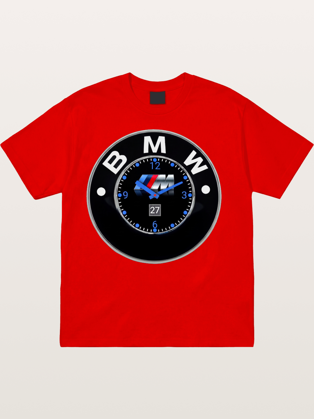 BMW M Clock Face Emblem Cotton T-shirt