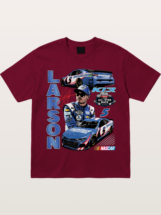 Larson All-Star Race Driver Collage Gildan T-shirt