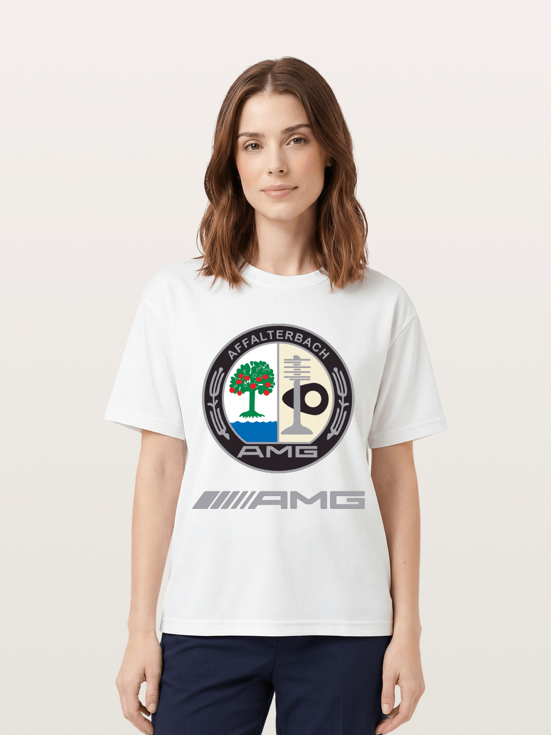 AMG Affalterbach Crest Art Cotton T-shirt