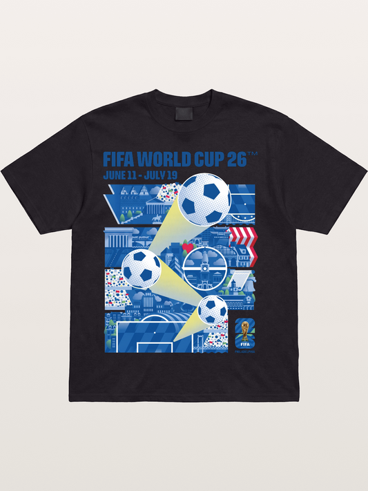 2026 WC Schedule & Landmarks Cotton T-shirt