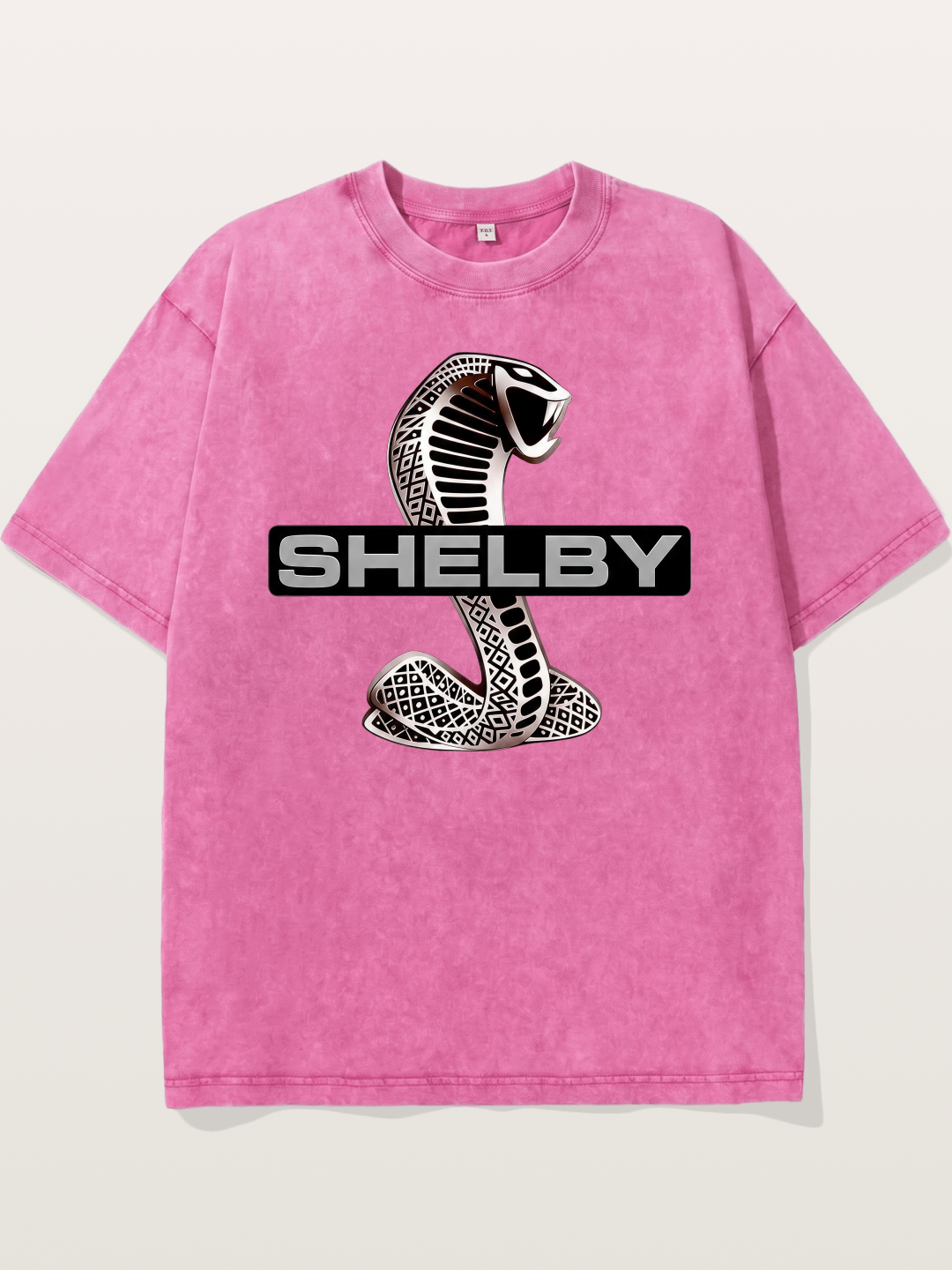 Shelby Cobra Logo Artwork Washed T-shirt