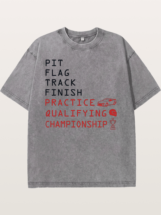 Track Jargon Washed T-shirt