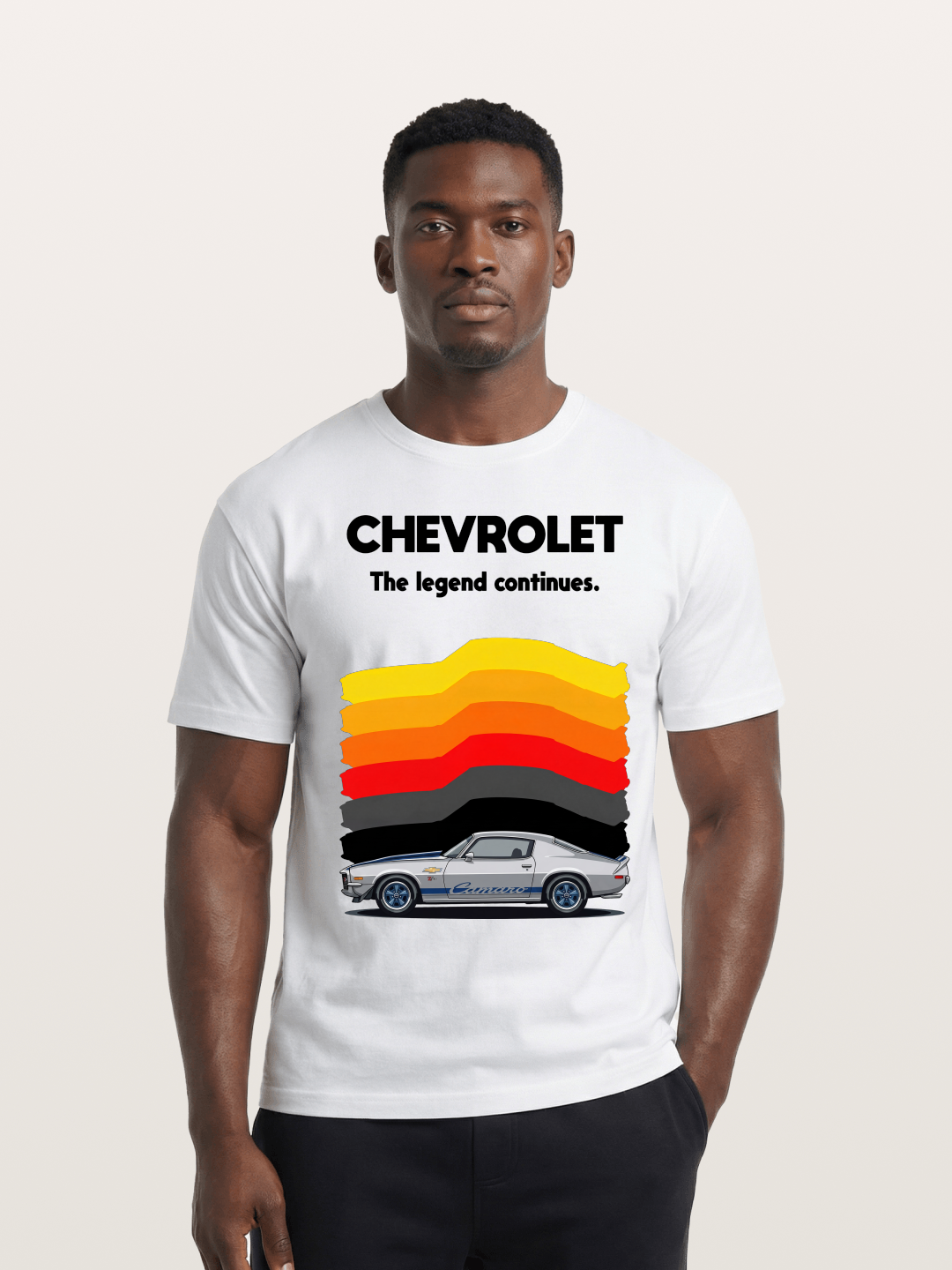 Legend Continues Retro Ride Cotton T-shirt