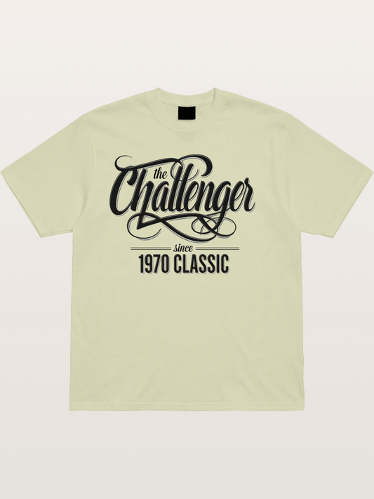 Retro Script Cotton T-shirt