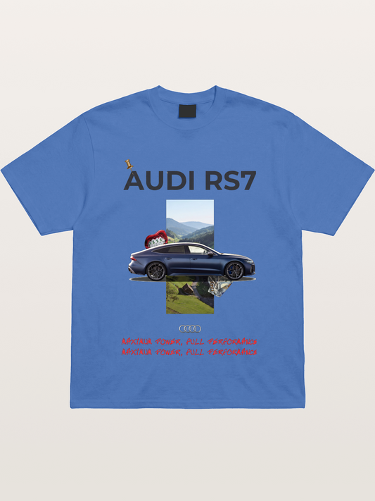 Audi RS7 Surreal Collage Art Gildan T-shirt