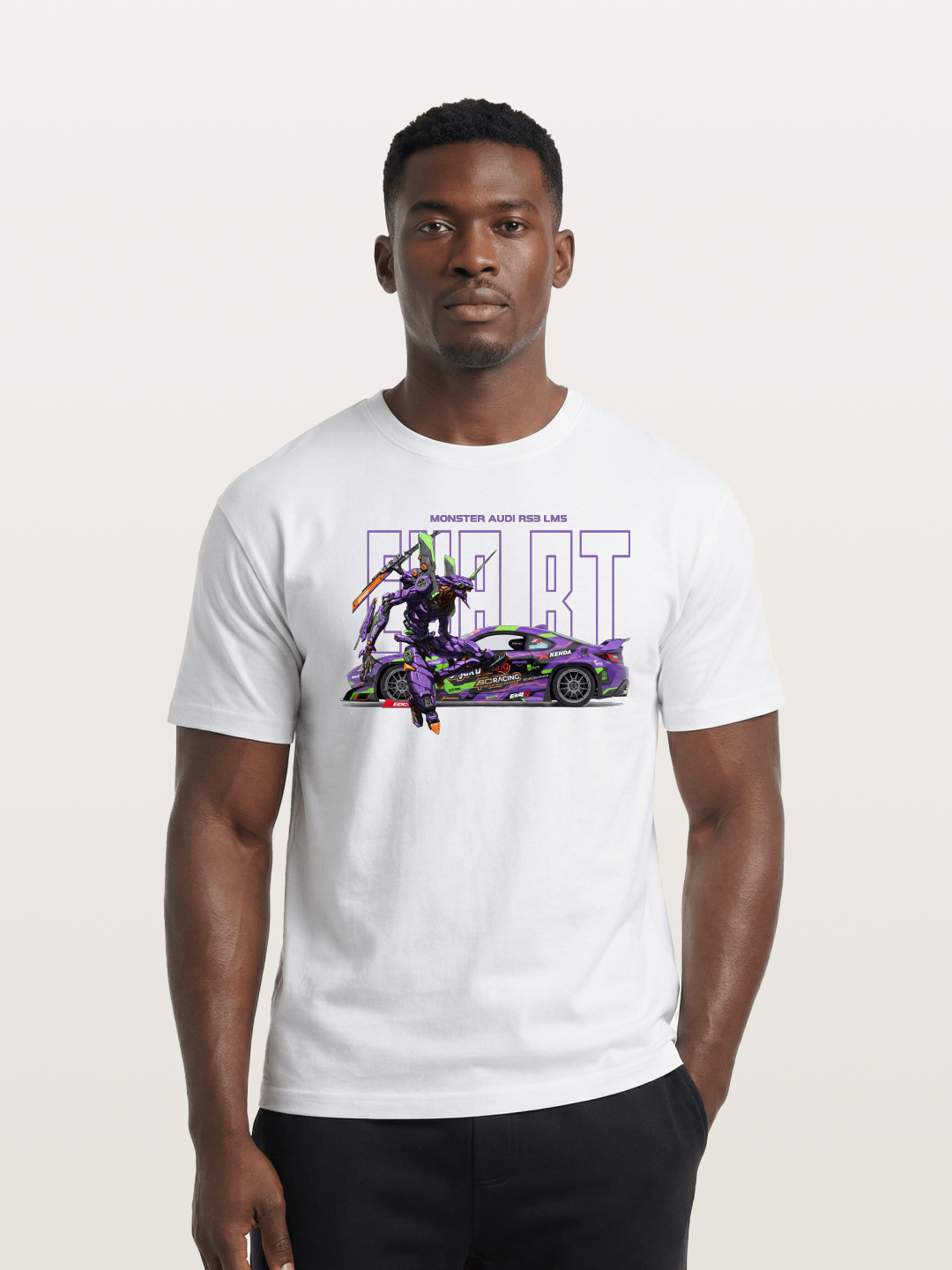 Eva Unit 01 Race Livery Cotton T-shirt