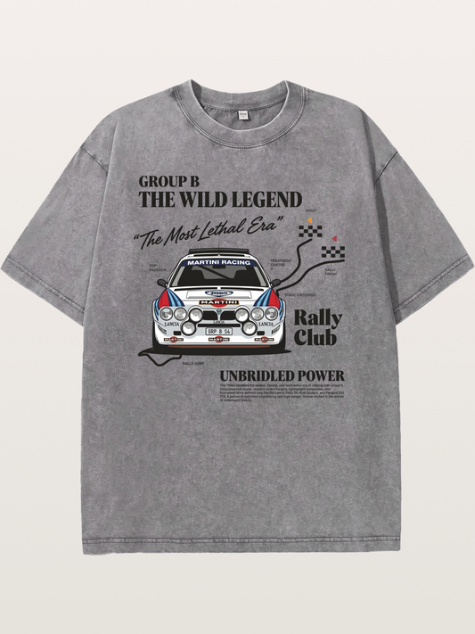 Retro Rally Washed T-shirt