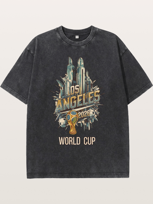 LA World Cup 2026 Emblem Washed T-shirt