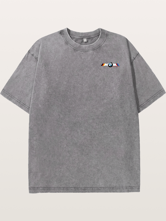 BMW M Motorsport Logo Print Washed T-shirt