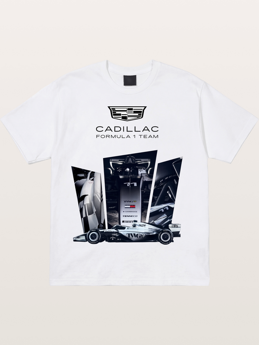 Cadillac F1 Team Racing Art Cotton T-shirt