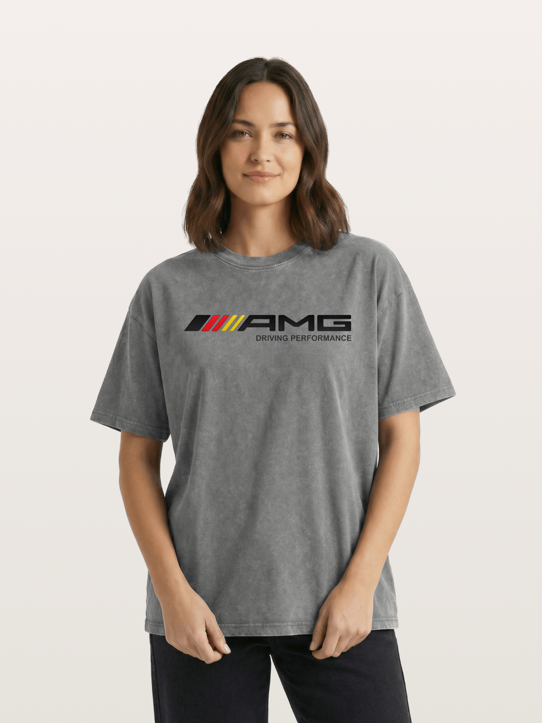 AMG Logo Washed T-shirt