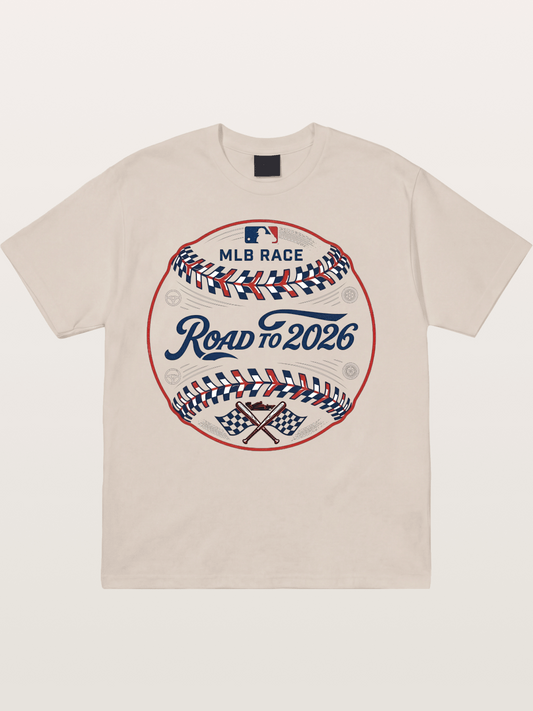 MLB Race 2026 Cotton T-shirt