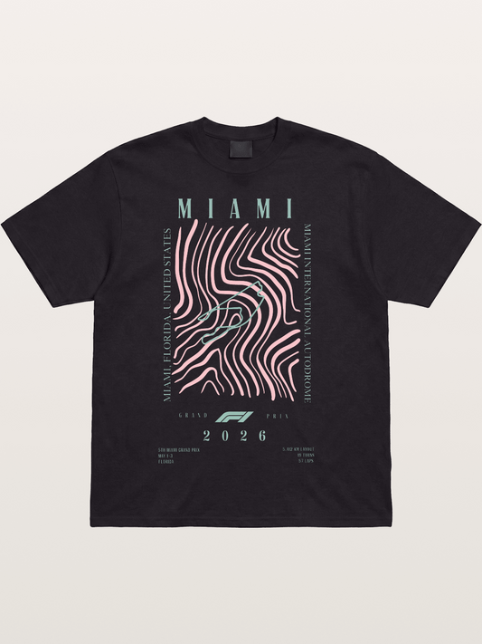 2026 Miami Grand Prix Graphic Cotton T-shirt