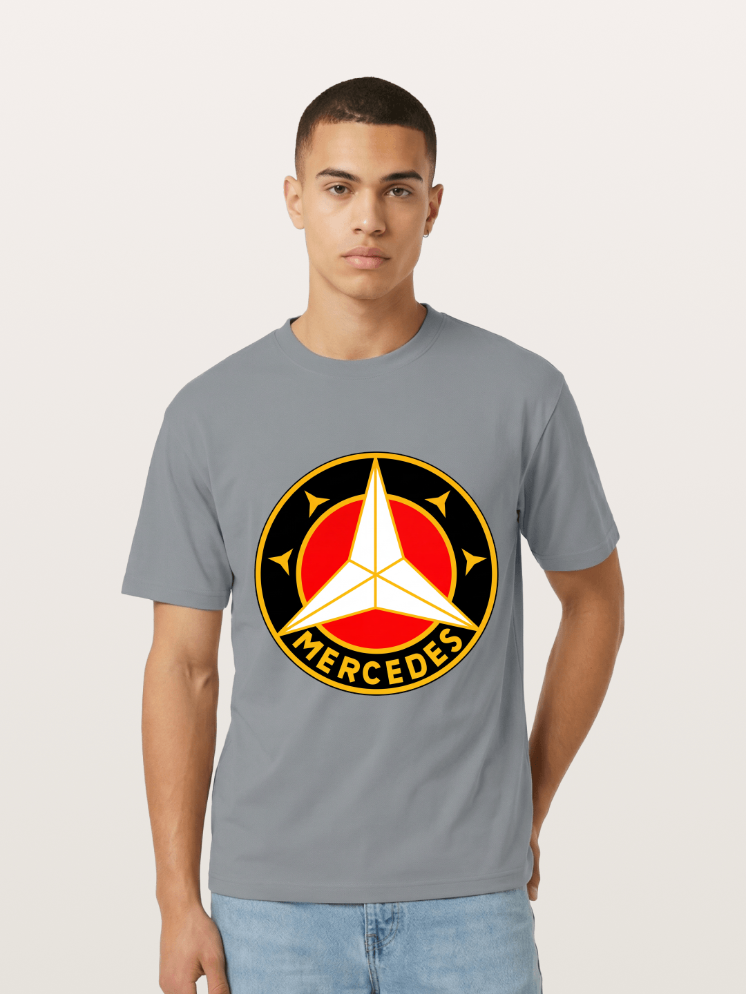 Vintage Mercedes Star Logo Gildan T-shirt