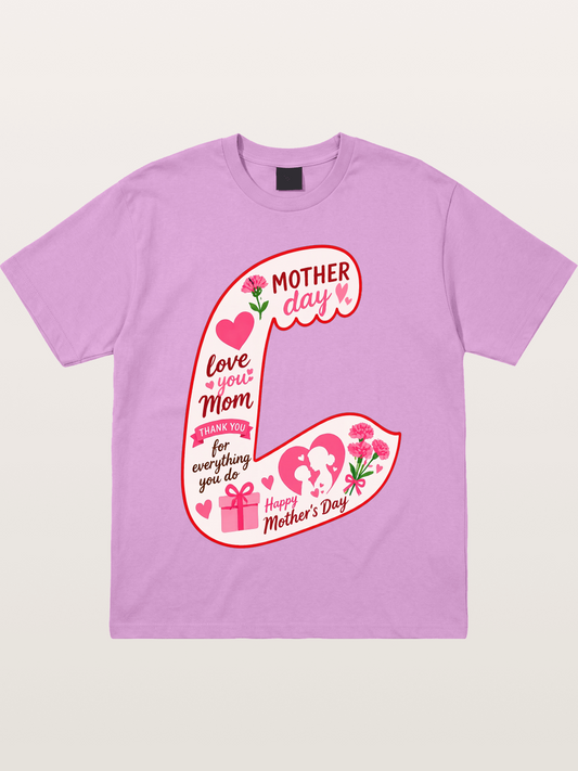 Mother's Day Love You Mom Art Gildan T-shirt