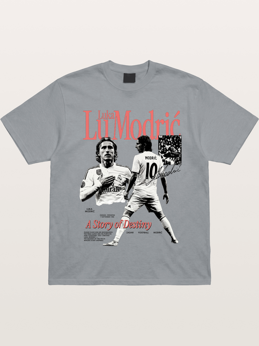 Luka Modric Destiny Story Gildan T-shirt