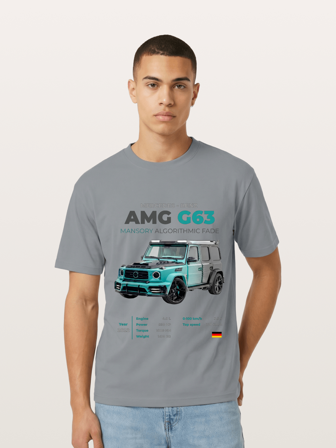 Mansory AMG G63 Fade Art Gildan T-shirt