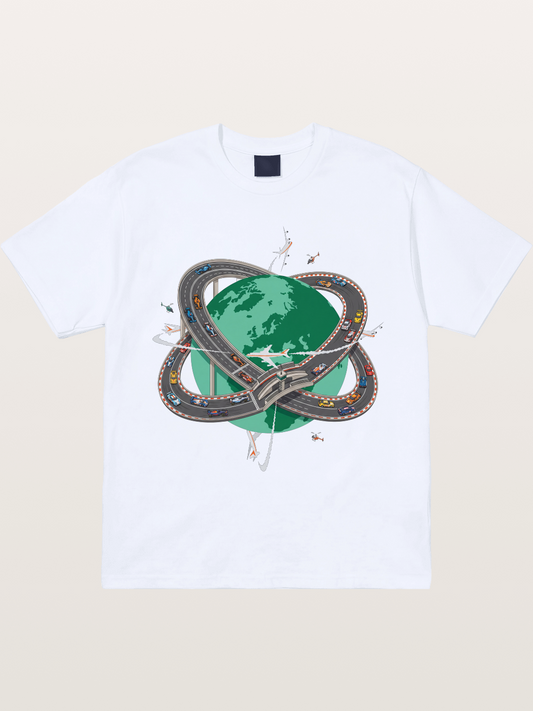 Earth Ring Road Racing Gildan T-shirt