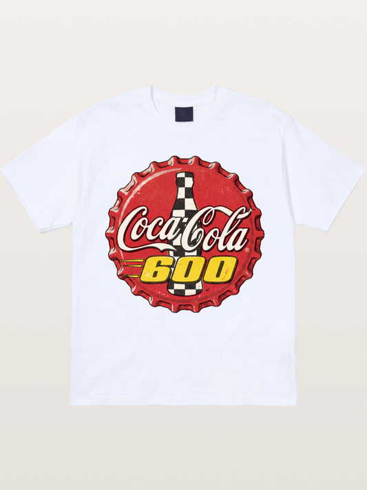Coca-Cola 600 Vintage Bottle Cap Gildan T-shirt