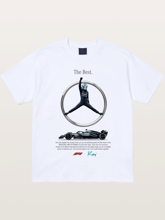 Kimi Mercedes Star Pose Gildan T-shirt