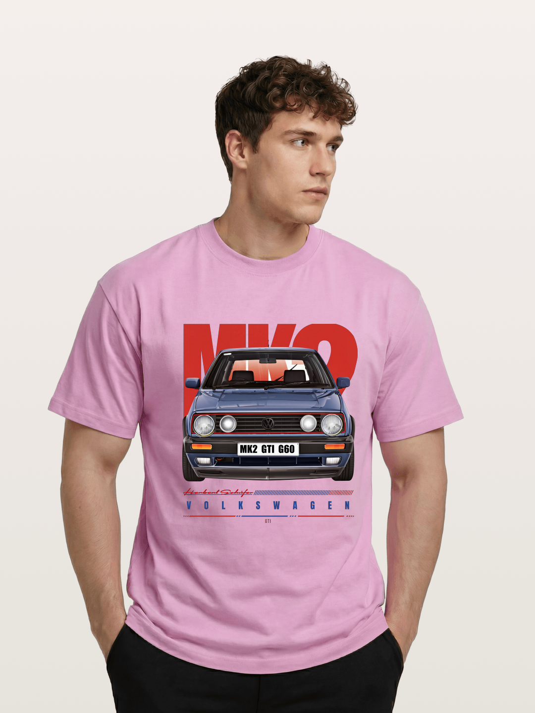 Volkswagen Golf MK2 GTI G60 Gildan T-shirt