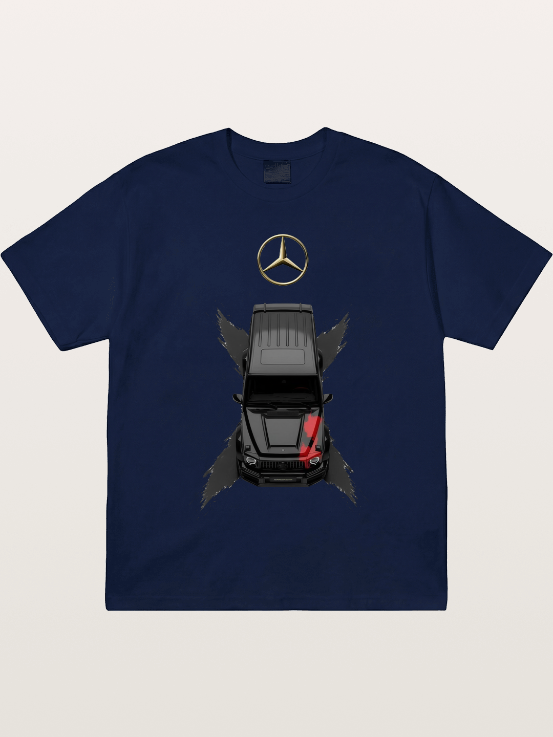 Mercedes Boxy Car Graphic Gildan T-shirt