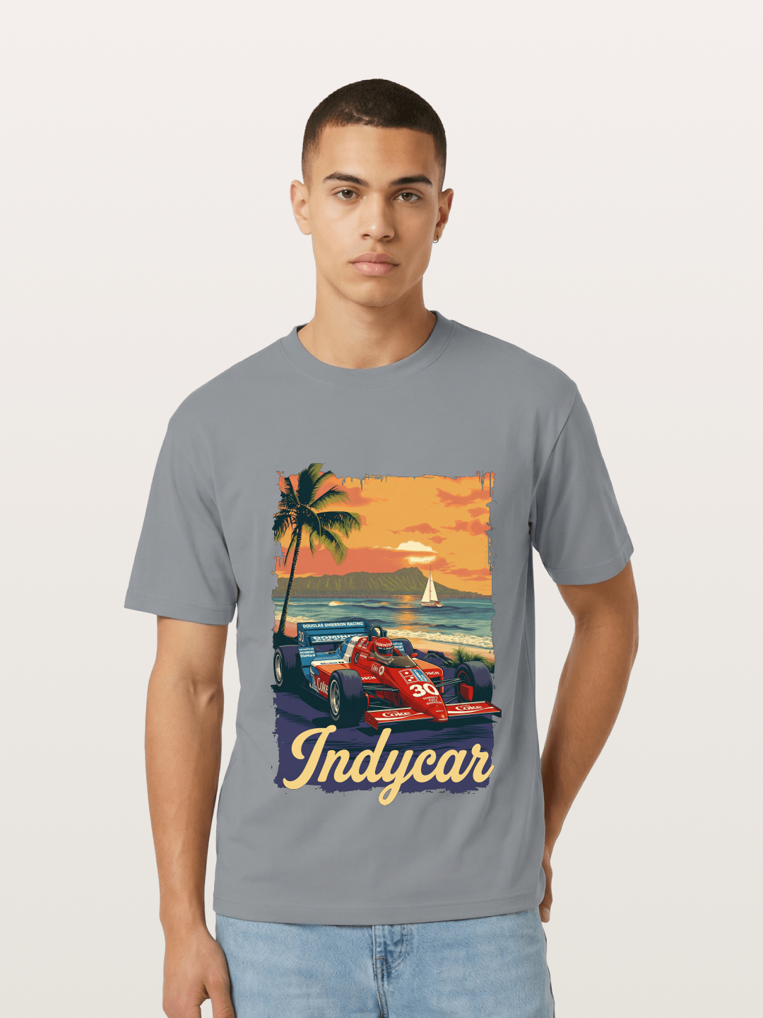 IndyCar Beach Sunset Series Gildan T-shirt
