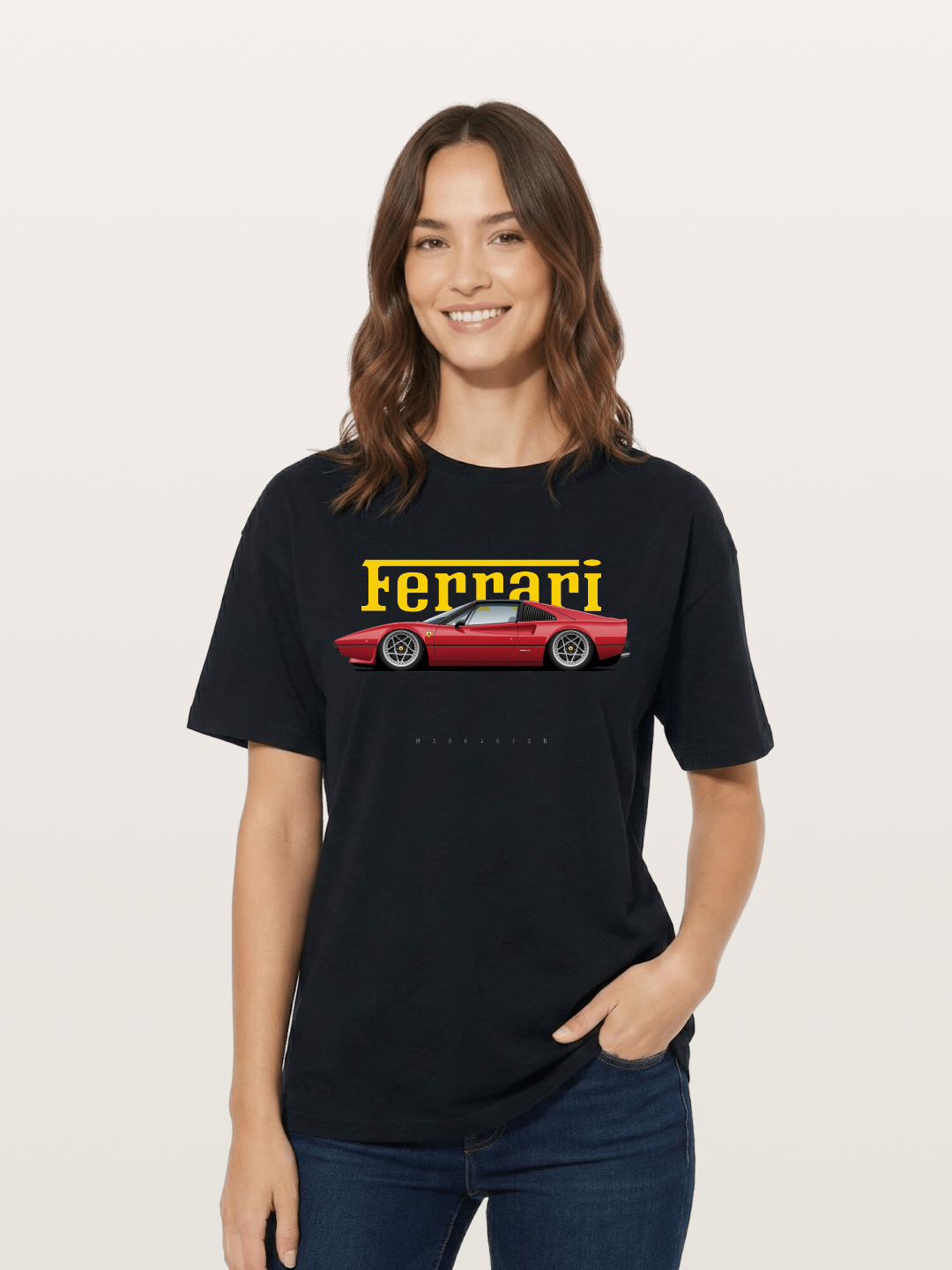 Classic Red Cotton T-shirt