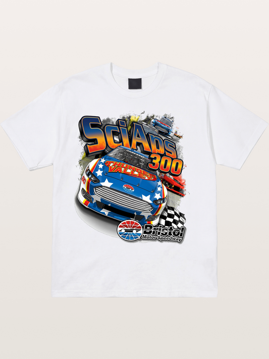 Bristol Motor Speedway Art Cotton T-shirt