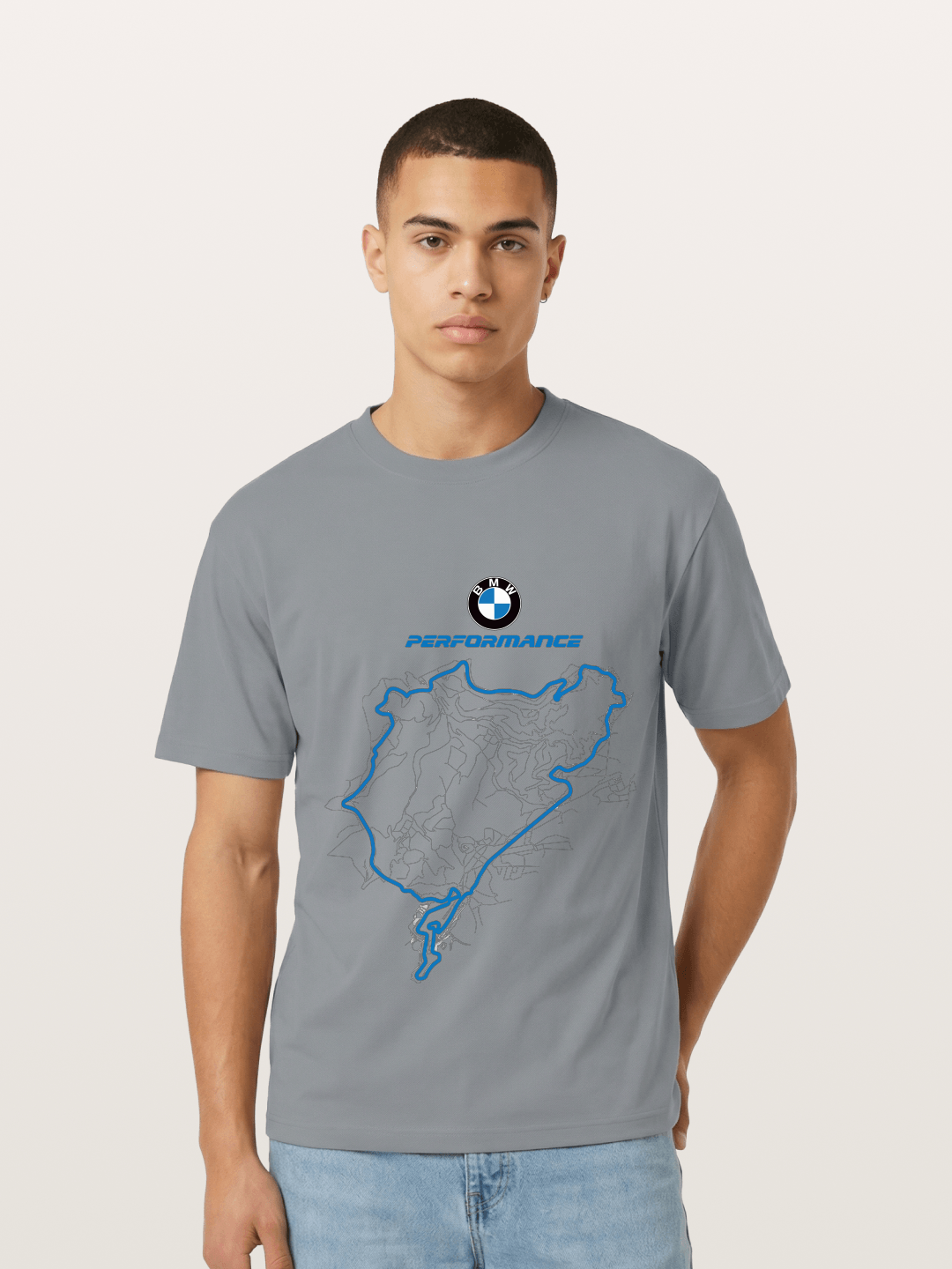 Brazil BMW Performance Track Gildan T-shirt