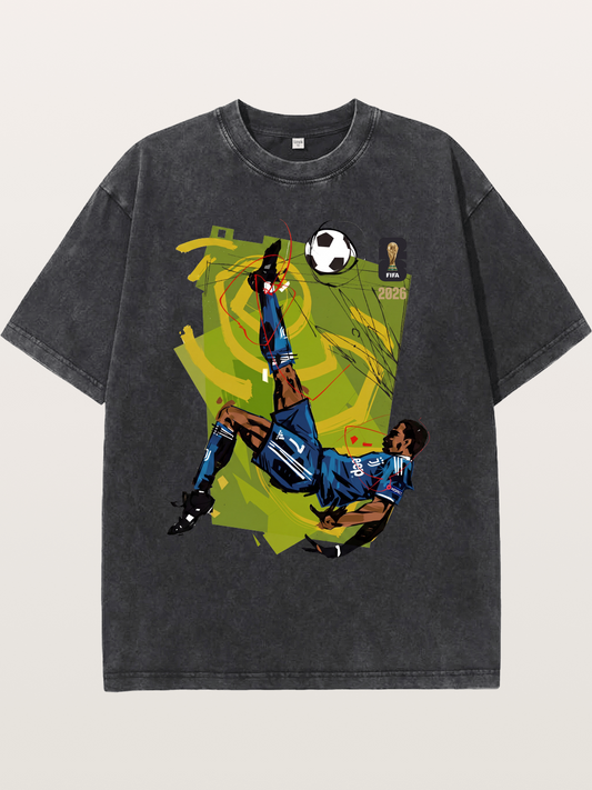 Cristiano Ronaldo's classic goal-scoring move Washed T-shirt